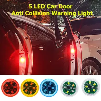 1pc 5 LED Car Door Collision Warning Light Universal Safety Induction Wireless Anti-collision Anti Rear End Warning Signal Light
1pc 5 LED Car Door Collision Warning Light Universal Safety Induction Wireless Anti-collision Anti Rear End Warning Signal Light