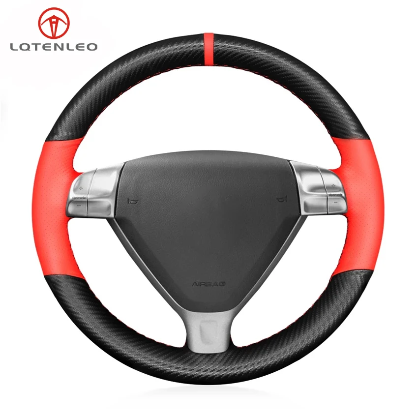 LQTENLEO Black Carbon Fiber Red Leather Car Steering Wheel Cover For Porsche 911 997 2004-2009 Boxster 987 Cayman 987 2005-2009
LQTENLEO Black Carbon Fiber Red Leather Car Steering Wheel Cover For Porsche 911 997 2004-2009 Boxster 987 Cayman 987 2005-2009