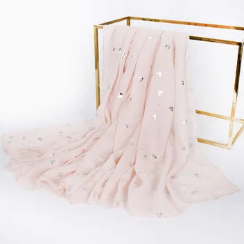 New Korean style hot TR cotton long towel Hot silver flower female fashion popular scarf VS097 turban female turban
New Korean style hot TR cotton long towel Hot silver flower female fashion popular scarf VS097 turban female turban