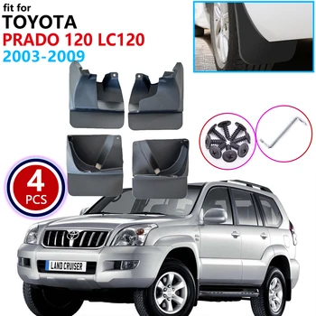 Car Mud Flaps Mudguards Splash Guards Fender for Toyota Land Cruiser Prado 120 LC120 FJ120 2003 2004 2005 2006 2007 2008 2009 
Car Mud Flaps Mudguards Splash Guards Fender for Toyota Land Cruiser Prado 120 LC120 FJ120 2003 2004 2005 2006 2007 2008 2009
