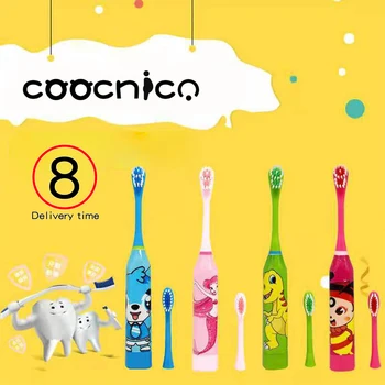 Children Electric Toothbrush Cartoon Pattern Double-sided Tooth Brush Electric Teeth Brush for Kids with 2pcs Replacement Head
Children Electric Toothbrush Cartoon Pattern Double-sided Tooth Brush Electric Teeth Brush for Kids with 2pcs Replacement Head