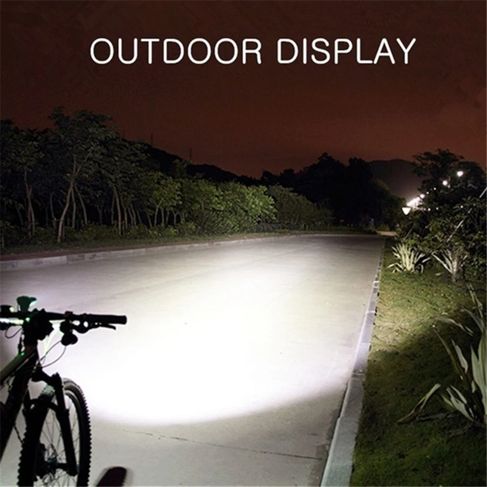 Perfect 4*T6 LED Bicycle Lights Waterproof 8800LM Bike Front Light Rechargeable Flashlight For Bicycle Lantern Headlight Cycling Torch 3