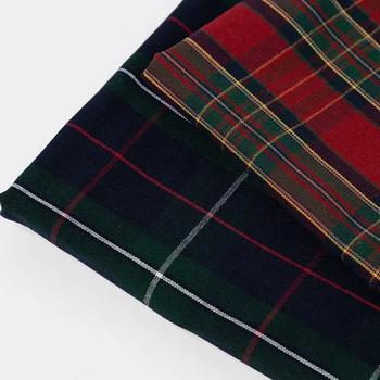 145cmx50cm polyester cotton twill check cloth yarn dyed Scottish plaid fabric for clothes bags garment JK Pleated skirt uniform
145cmx50cm polyester cotton twill check cloth yarn dyed Scottish plaid fabric for clothes bags garment JK Pleated skirt uniform