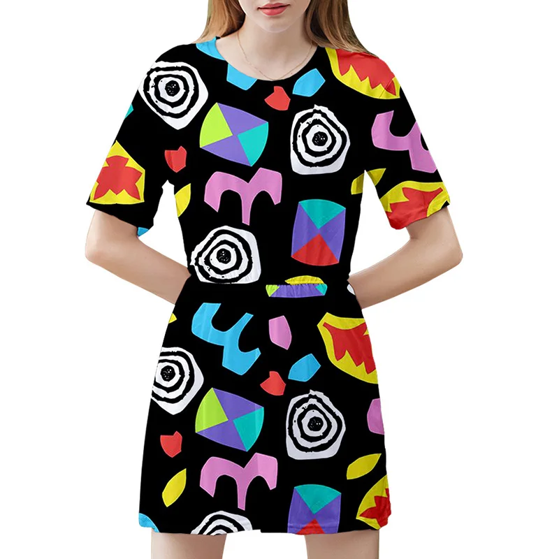 STRANGER THINGS 3 ELEVEN Cosplay Straight Dress Summer Short Sleeve Dresses O-neck Korean Harajuku Street T Shirt Dress
STRANGER THINGS 3 ELEVEN Cosplay Straight Dress Summer Short Sleeve Dresses O-neck Korean Harajuku Street T Shirt Dress