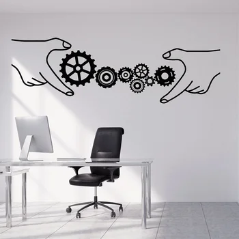 Gear vinyl wall decal teamwork thinking idea office style business sticker office school decoration wall sticker wallpaper xc2
Gear vinyl wall decal teamwork thinking idea office style business sticker office school decoration wall sticker wallpaper xc2