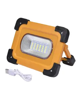 LED Work Light Portable Waterproof Solar Flood Light Rechargeable Spotlight For Outdoor Work Camping Convenient Installation
LED Work Light Portable Waterproof Solar Flood Light Rechargeable Spotlight For Outdoor Work Camping Convenient Installation