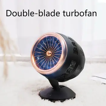Mini Table Fan Handheld 2 Speed USB Rotatablle Double Leaf Cooler Air Circulator
Mini Table Fan Handheld 2 Speed USB Rotatablle Double Leaf Cooler Air Circulator