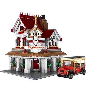 2616Pcs MOC Amusement Park Corner Restaurant Building Kit Small Particle Brick DIY Building Block For Children Educational Toys
2616Pcs MOC Amusement Park Corner Restaurant Building Kit Small Particle Brick DIY Building Block For Children Educational Toys