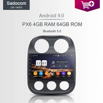 PX6 10.1" DSP TDA7851 Android 9.0 4GB+64GB+8 core Car DVD Player GPS Glonass autoradio Bluetooth 5.0 For Jeep Compass 2014 2015
PX6 10.1" DSP TDA7851 Android 9.0 4GB+64GB+8 core Car DVD Player GPS Glonass autoradio Bluetooth 5.0 For Jeep Compass 2014 2015