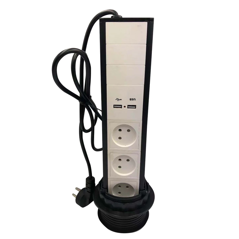 One-key pop up Pulling Desktop socket with 3 hexagon sockets Israeli Power outlets 2 USB Charging For home office tabletop
One-key pop up Pulling Desktop socket with 3 hexagon sockets Israeli Power outlets 2 USB Charging For home office tabletop