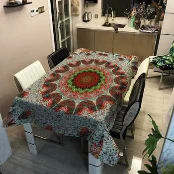 Bohemian Mandala Tablecloth Family Dinner Restaurant Mantel Mesa Waterproof Oilproof Rectangular Table Tea Tablecloth Decoration
Bohemian Mandala Tablecloth Family Dinner Restaurant Mantel Mesa Waterproof Oilproof Rectangular Table Tea Tablecloth Decoration