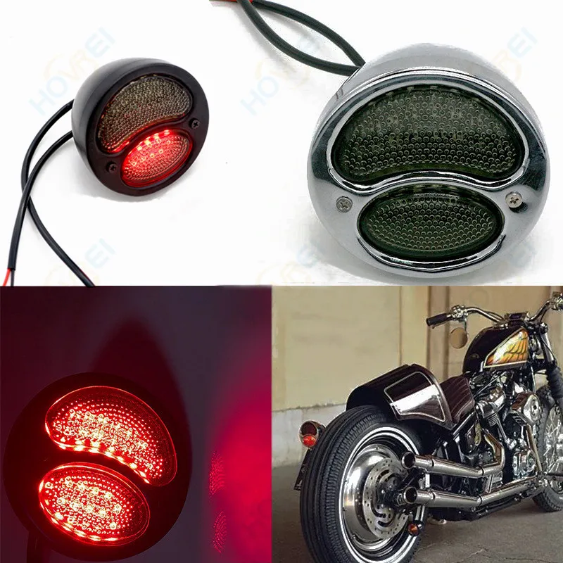 12V Universal retro Motorcycle Red LED Taillight rear Brake Light Stop Lamps tail llight for Harley Cafe Racer Custom
12V Universal retro Motorcycle Red LED Taillight rear Brake Light Stop Lamps tail llight for Harley Cafe Racer Custom