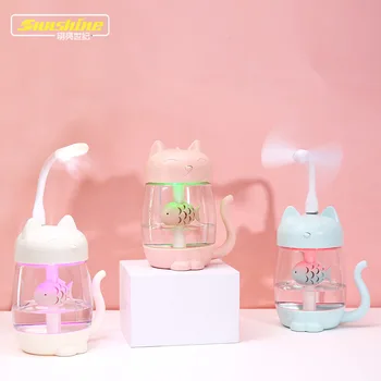 New Style Cat Humidifier Three-in-One Adorable Fun Cartoon USB Air Purification Moisturizing Humidifier Douyin Celebrity Style
New Style Cat Humidifier Three-in-One Adorable Fun Cartoon USB Air Purification Moisturizing Humidifier Douyin Celebrity Style