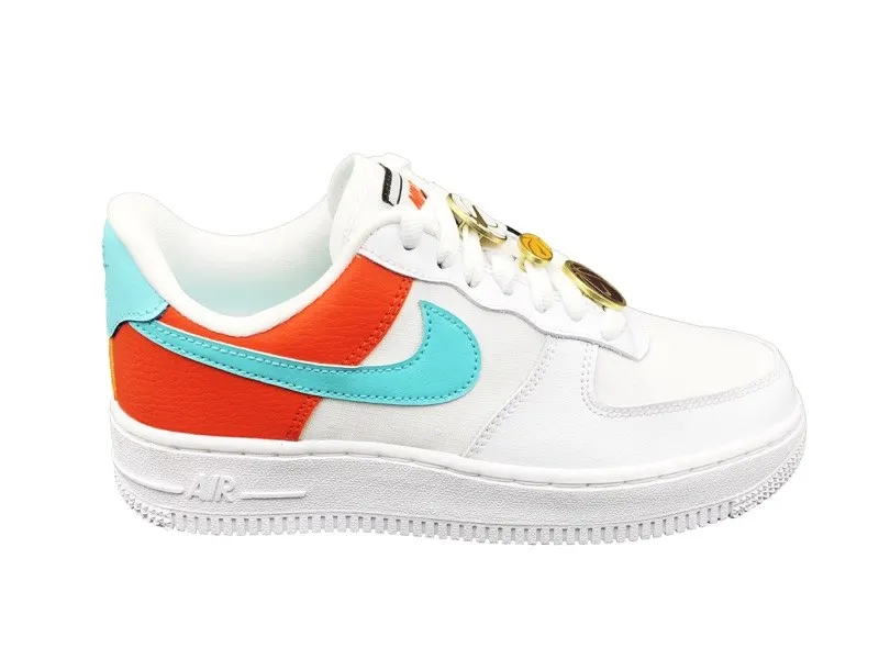 nike air force 1 07 naranjas