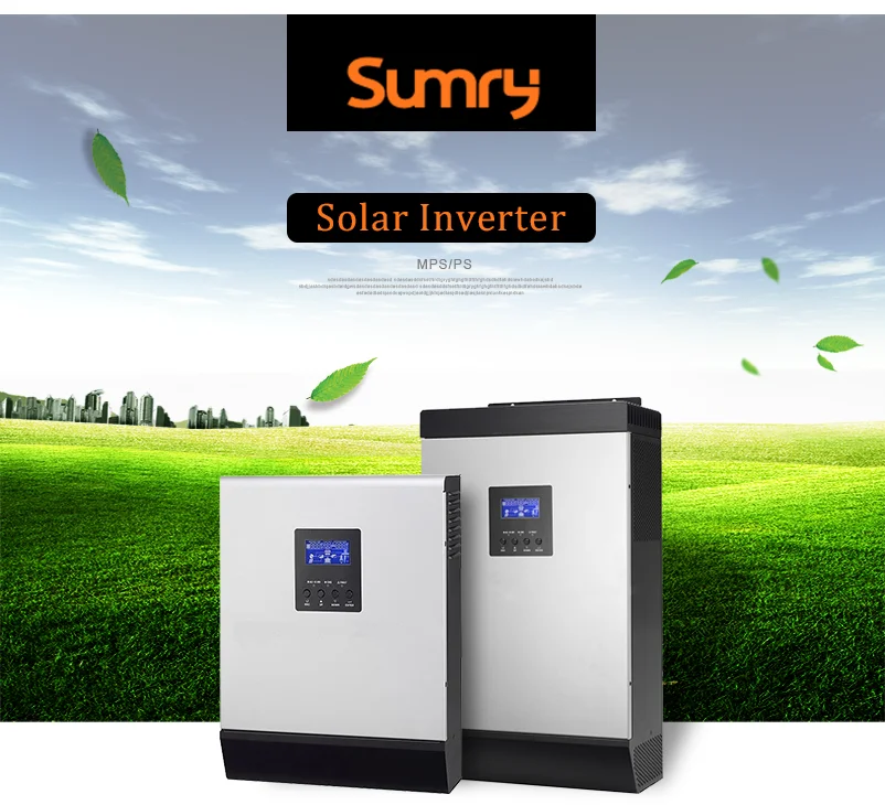 24v Hybrid off grid solar inverter 3kva with 60a mppt solar charger