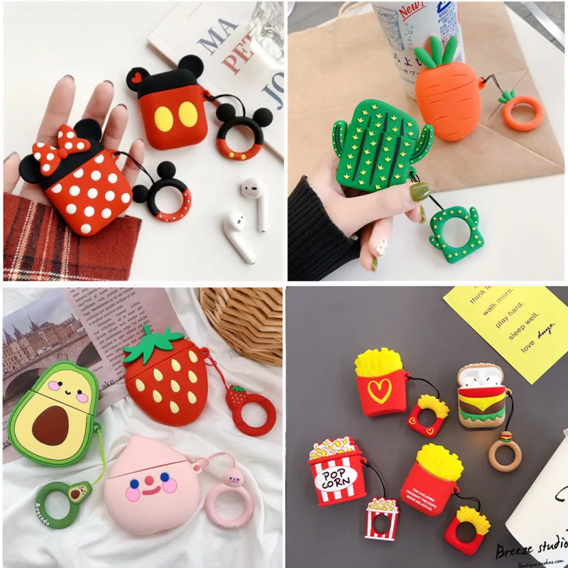 Silicone Carrying Earphone Case with ring for Apple Airpods Skin Sleeve Pouch Box Protector Wireless Headphone Protective Cover
Silicone Carrying Earphone Case with ring for Apple Airpods Skin Sleeve Pouch Box Protector Wireless Headphone Protective Cover