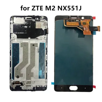 5.5" AMOLED LCD Display for ZTE Nubia M2 NX551J LCD Display Touch Screen Digitizer Panel Sensor Replacement Assembly with Frame
5.5" AMOLED LCD Display for ZTE Nubia M2 NX551J LCD Display Touch Screen Digitizer Panel Sensor Replacement Assembly with Frame