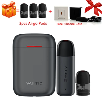 Popular Pod E Cigarette Original Vaptio AirGo Vape Pod 1.5ml Cartridge 80mAh Battery Mod with 700mAh Battery Box Vaporizer kit
Popular Pod E Cigarette Original Vaptio AirGo Vape Pod 1.5ml Cartridge 80mAh Battery Mod with 700mAh Battery Box Vaporizer kit