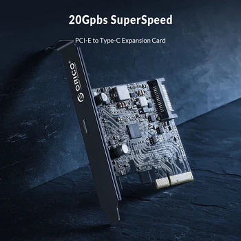 ORICO Type-C PCI-E to USB 3.2 Expasion Card for Desktop PC Windows 8/10/Linux
ORICO Type-C PCI-E to USB 3.2 Expasion Card for Desktop PC Windows 8/10/Linux