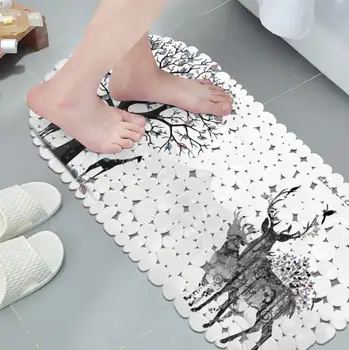 Hand-painted design PVC Non-slip Bath Mat with Suction Cup 35x69cm Bathtub Shower Mat Anti-skid Bathroom Carpet Massage Mat
Hand-painted design PVC Non-slip Bath Mat with Suction Cup 35x69cm Bathtub Shower Mat Anti-skid Bathroom Carpet Massage Mat