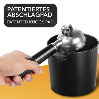 Anti Slip Espresso Machine Barista Bar Accessory ABS Dump Bin Knock Box Waste Storage Shock Absorbent Recycling Coffee Grind
Anti Slip Espresso Machine Barista Bar Accessory ABS Dump Bin Knock Box Waste Storage Shock Absorbent Recycling Coffee Grind