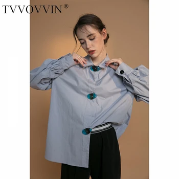 China Women Blue Temperament Big Size Blouse New Lapel Long Lantern Sleeve Loose Fit Shirt Fashion Tide Spring Autumn 2020 1R922
China Women Blue Temperament Big Size Blouse New Lapel Long Lantern Sleeve Loose Fit Shirt Fashion Tide Spring Autumn 2020 1R922