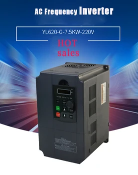 5.5KW/7.5KW 220v/380v Single Phase input and 3 Phase Output Frequency Converter/Adjustable Speed Drive/ VFD For spindle motor
5.5KW/7.5KW 220v/380v Single Phase input and 3 Phase Output Frequency Converter/Adjustable Speed Drive/ VFD For spindle motor