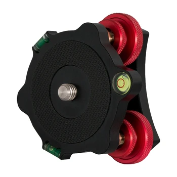 Photography Tripod Speedy Leveling Base Leveler Adjusting Base Panning Level Plate with Bubble Level
Photography Tripod Speedy Leveling Base Leveler Adjusting Base Panning Level Plate with Bubble Level