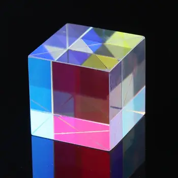 Colorful Colorful Combiner Splitter Cross Dichroic Cube RGB Prism Optical Glass Triangular Prism for Teaching Light Spectrum
Colorful Colorful Combiner Splitter Cross Dichroic Cube RGB Prism Optical Glass Triangular Prism for Teaching Light Spectrum