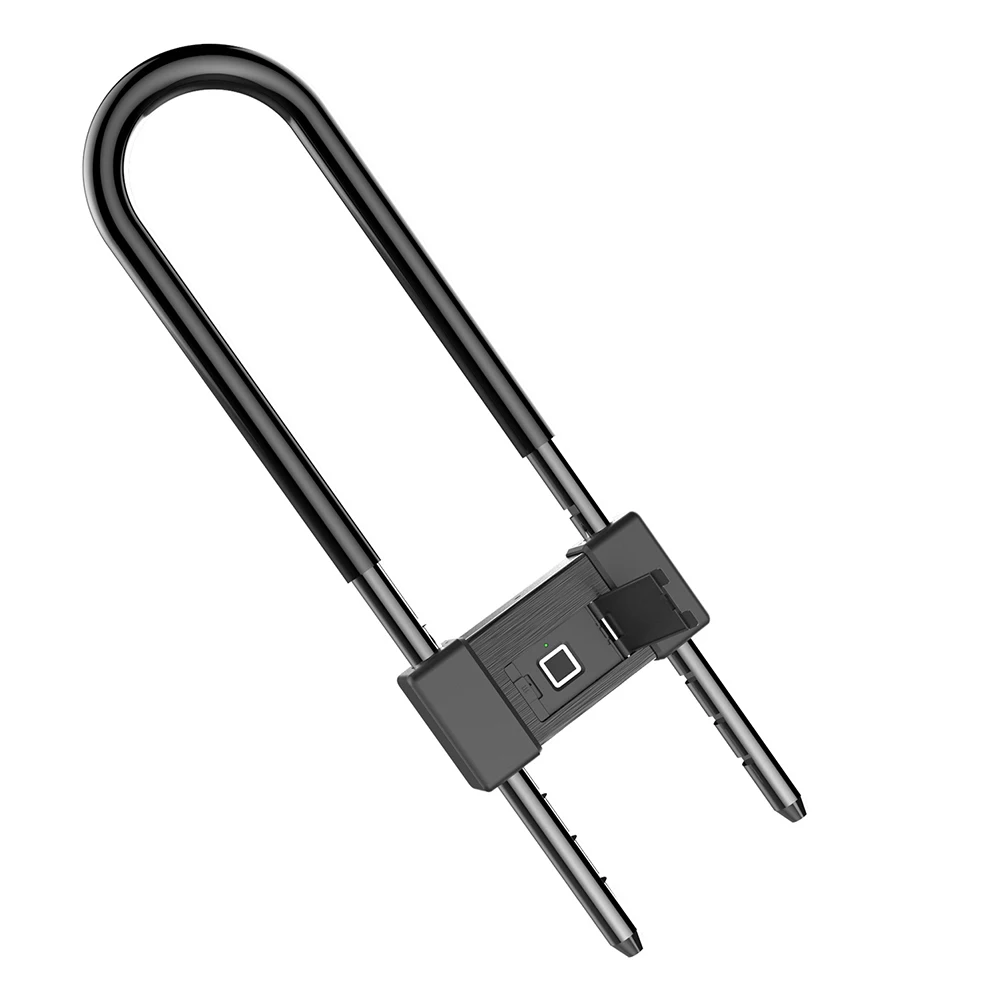 L12 Smart Fingerprint Lock U-Lock Long Plug Waterproof Anti-Theft Security Padlock USB Charge Lock FOR Shop Office Glass Door
L12 Smart Fingerprint Lock U-Lock Long Plug Waterproof Anti-Theft Security Padlock USB Charge Lock FOR Shop Office Glass Door