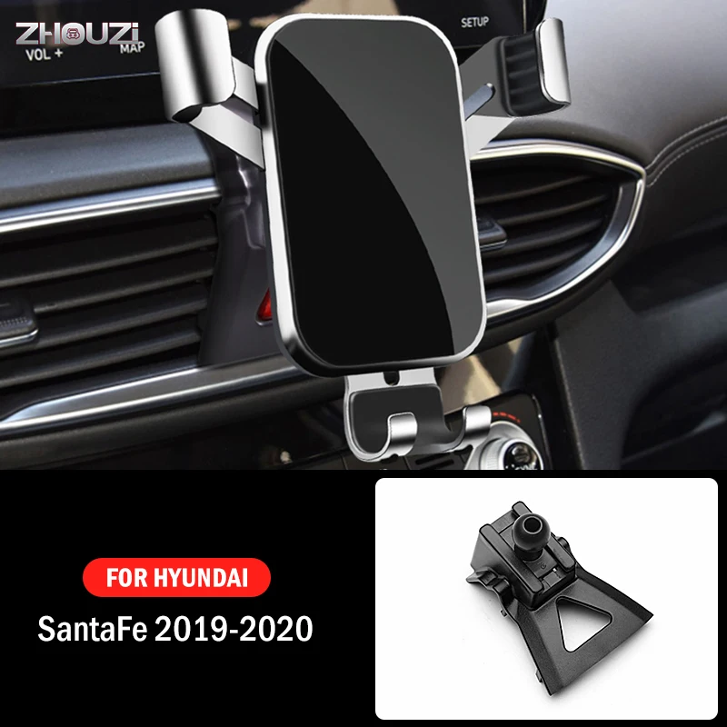 Car Mobile Phone Holder Special Mounts GPS Stand Gravity Navigation Bracket For Hyundai Santa Fe 2019 2020 Car Accessories
Car Mobile Phone Holder Special Mounts GPS Stand Gravity Navigation Bracket For Hyundai Santa Fe 2019 2020 Car Accessories