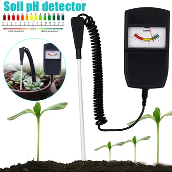 Soil Tester Meter PH Tester Sensor Tool PH Measuring Instrument Pointer Monitor Pointer Type Acid Alkali Meter for Garden D30
Soil Tester Meter PH Tester Sensor Tool PH Measuring Instrument Pointer Monitor Pointer Type Acid Alkali Meter for Garden D30
