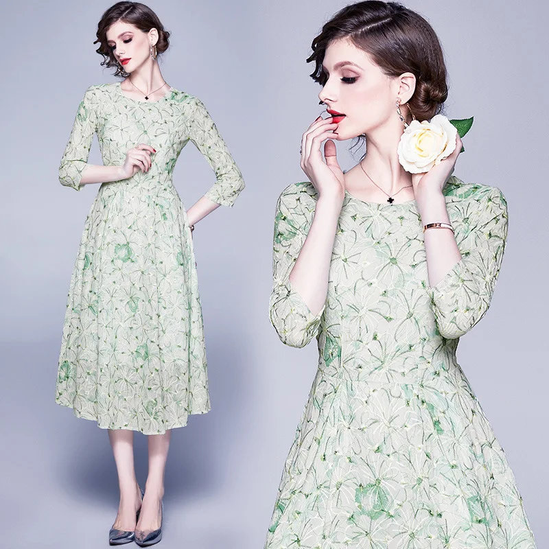 Large Austrian WOMEN'S Dress 2020 Spring New Style High-End Chiffon Embroidery Three-quarter-length Sleeve Dress
Large Austrian WOMEN'S Dress 2020 Spring New Style High-End Chiffon Embroidery Three-quarter-length Sleeve Dress