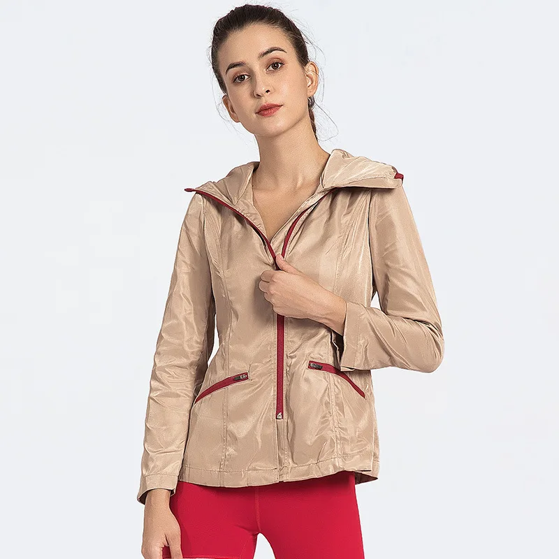 Sports Jacket Women Fitness Yoga Tops Zipper Design Hooded Sports Shirt with Pocket Autumn & Winter Sportswear Femme Gym Workout
Sports Jacket Women Fitness Yoga Tops Zipper Design Hooded Sports Shirt with Pocket Autumn & Winter Sportswear Femme Gym Workout
