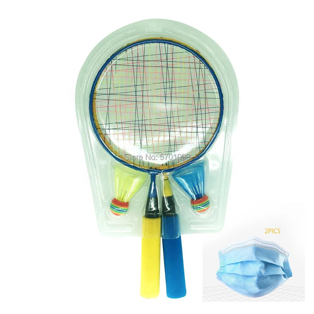 1 Set Badminton Rackets Kids Badminton Training Tool Outdoor Sports Playing Toy Set with Three Balls
1 Set Badminton Rackets Kids Badminton Training Tool Outdoor Sports Playing Toy Set with Three Balls