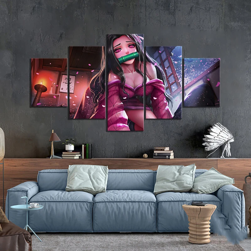 5pcs Sexy Girl Game Anime Poster Gamer Animation Wall Art Decor Modular Picture Canvas Paintings For Teen Living Room Decoration
5pcs Sexy Girl Game Anime Poster Gamer Animation Wall Art Decor Modular Picture Canvas Paintings For Teen Living Room Decoration