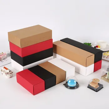 100pcs Kraft Paper Drawer Type Craft Gift Box White Black Jewelry Handmade Soap Packaging Boxes For Wedding Party Candy 
100pcs Kraft Paper Drawer Type Craft Gift Box White Black Jewelry Handmade Soap Packaging Boxes For Wedding Party Candy