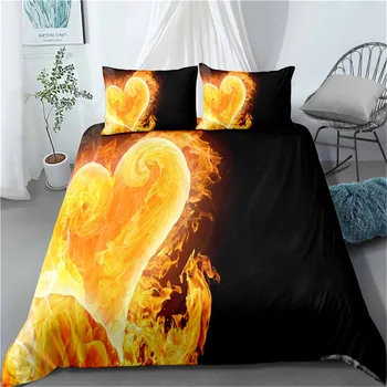 Haguyy Home Textile 3D Love Heart Bedding Set Wedding Decorative Duvet Cover Set Pillowcase Valentine's Day Gift Bed King Size
Haguyy Home Textile 3D Love Heart Bedding Set Wedding Decorative Duvet Cover Set Pillowcase Valentine's Day Gift Bed King Size