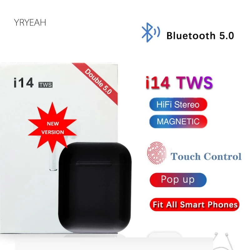 I14 I7s TWS In-ear Wireless Bluetooth 5.0 Earphone Earbuds Touch Control Headsets Sport Headphones audifonos para celular elari
I14 I7s TWS In-ear Wireless Bluetooth 5.0 Earphone Earbuds Touch Control Headsets Sport Headphones audifonos para celular elari