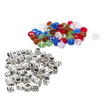 50Pcs Mixed Crystal Quartz Rondelle Beads 10mm B04424 & 50Pcs Gift Mixed Silver Tone Alloy Spacers Charm Beads Fit Bracelet 
50Pcs Mixed Crystal Quartz Rondelle Beads 10mm B04424 & 50Pcs Gift Mixed Silver Tone Alloy Spacers Charm Beads Fit Bracelet