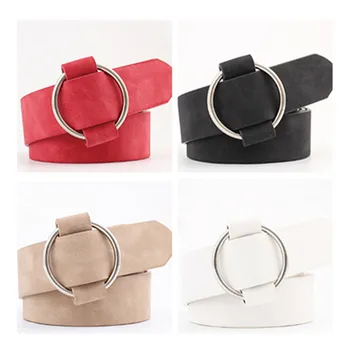 1PC Fashion casual round buckle wide Belts for women dress jeans belt woman ladies faux Suede leather straps ceinture black red
1PC Fashion casual round buckle wide Belts for women dress jeans belt woman ladies faux Suede leather straps ceinture black red