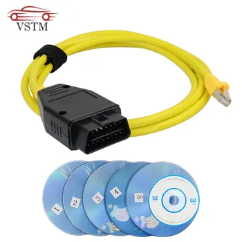 E-SYS ICOM Diagnose Cable For BMW ENET (Ethernet to OBD) Interface Cable Coding F-Series All data Software electric connectors
E-SYS ICOM Diagnose Cable For BMW ENET (Ethernet to OBD) Interface Cable Coding F-Series All data Software electric connectors