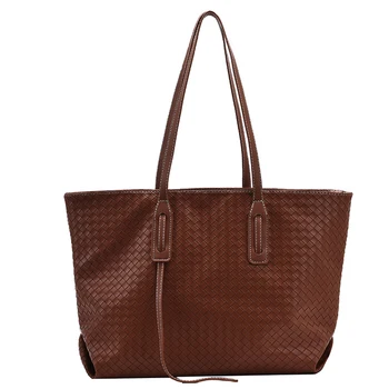 Bags for Women 2020 New In Classic Weave Solid Tote Bag Trend Large Capacity Easy Matching Lady Shoulder Bag
Bags for Women 2020 New In Classic Weave Solid Tote Bag Trend Large Capacity Easy Matching Lady Shoulder Bag