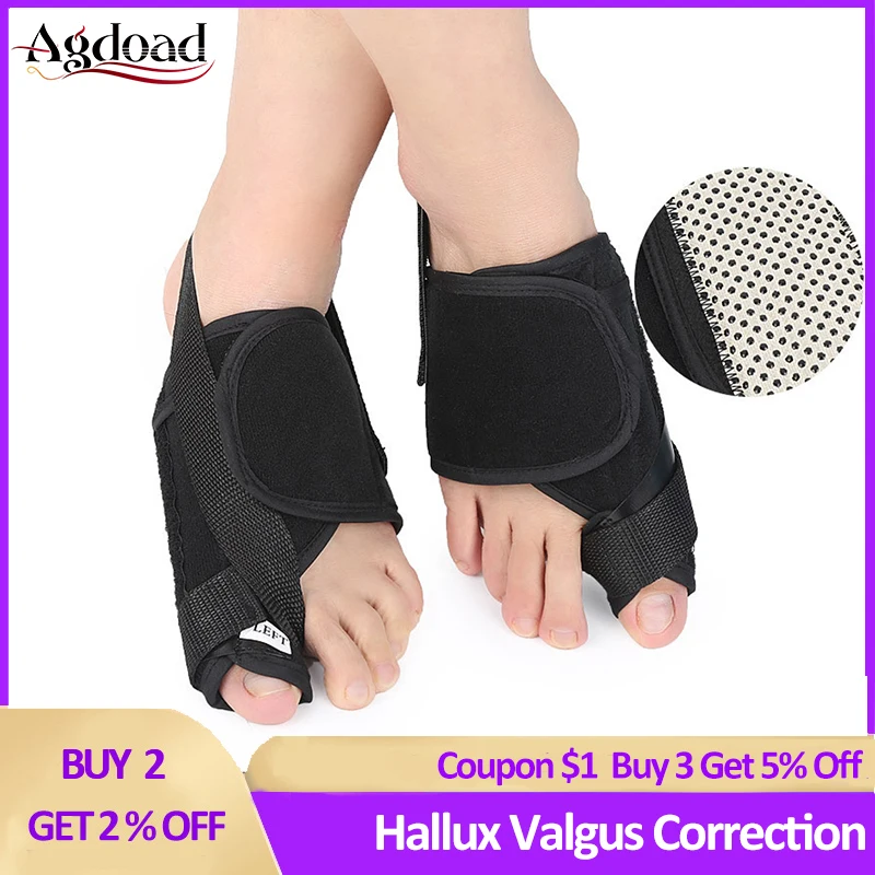 1 pair Bunion Corrector Toe Straightener Corrector Medical Device for Hallux Valgus Correction Foot Care Orthotics Pain Relief
1 pair Bunion Corrector Toe Straightener Corrector Medical Device for Hallux Valgus Correction Foot Care Orthotics Pain Relief