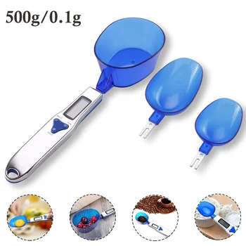 YosHouse 500g/0.1g Digital Scale Spoon LCD Display Electronic Measuring Spoon Scales with 3 Detachable Weighing Spoon Tools
YosHouse 500g/0.1g Digital Scale Spoon LCD Display Electronic Measuring Spoon Scales with 3 Detachable Weighing Spoon Tools