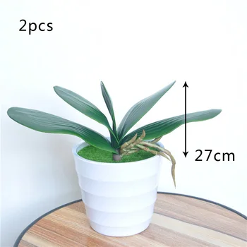 2pcs Artificial Plants Real Touch Phalaenopsis Leaf Decorative Flowers For Kitchen Windowsill Living Room Dining Table Decor
2pcs Artificial Plants Real Touch Phalaenopsis Leaf Decorative Flowers For Kitchen Windowsill Living Room Dining Table Decor