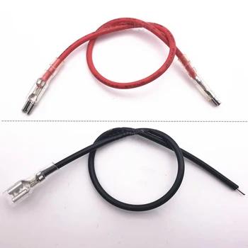 100pc 2.8 /4.8 /6.3 Crimp Terminal With Cable Female Spade Connector wire with Insulating Sleeves 1015 22AWG
100pc 2.8 /4.8 /6.3 Crimp Terminal With Cable Female Spade Connector wire with Insulating Sleeves 1015 22AWG