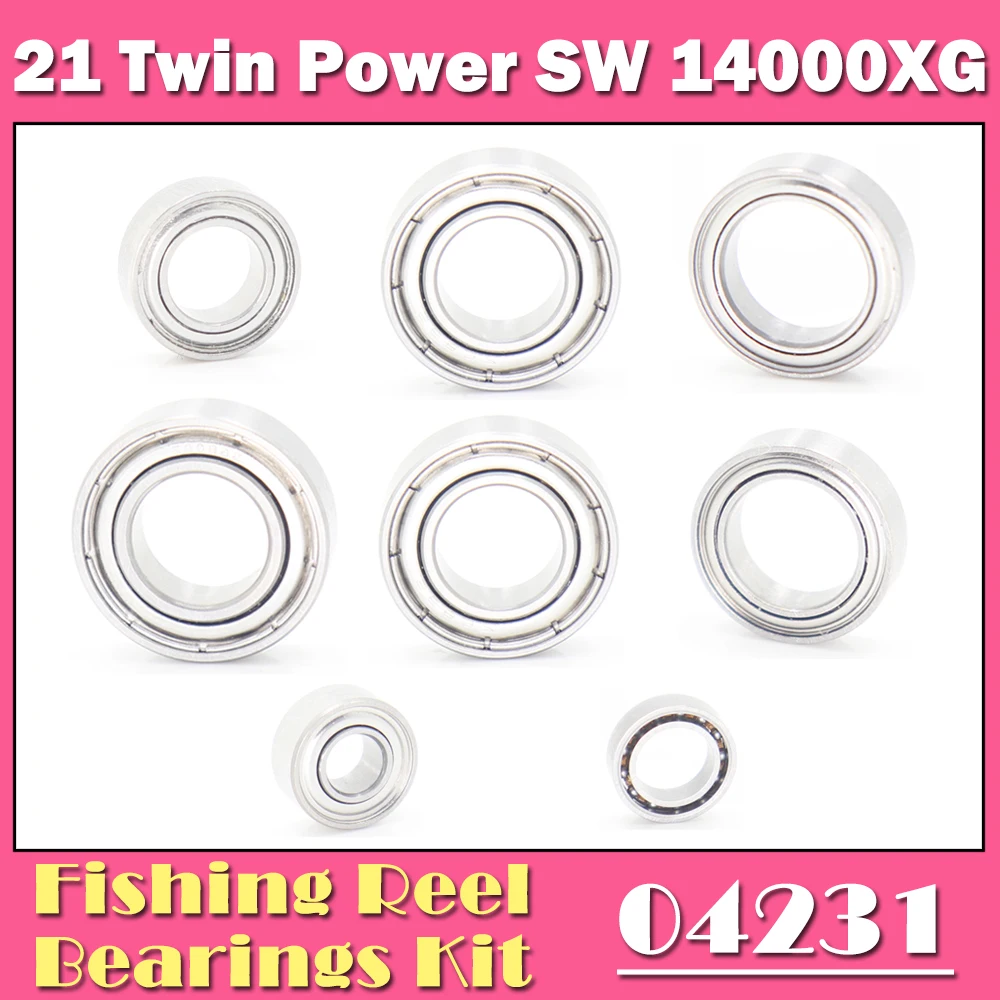 Набор шариковых подшипников из нержавеющей стали для спиннинга Shimano 21 Twin Power SW 14000XG 14000PG 04231 04351
Набор шариковых подшипников из нержавеющей стали для спиннинга Shimano 21 Twin Power SW 14000XG 14000PG 04231 04351