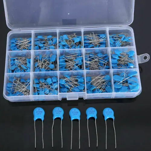 300PCS LOT high voltage ceramic capacitor classification kit 15 value 1KV 2KV 3KV capacitor kit
300PCS LOT high voltage ceramic capacitor classification kit 15 value 1KV 2KV 3KV capacitor kit