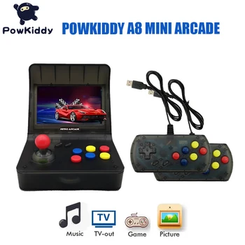 POWKIDDY A8 Retro Mini Games Console 64Bit Video Game Console Built-In 3000 Games Handheld Game Player Best Gift RETRO ARCADE
POWKIDDY A8 Retro Mini Games Console 64Bit Video Game Console Built-In 3000 Games Handheld Game Player Best Gift RETRO ARCADE